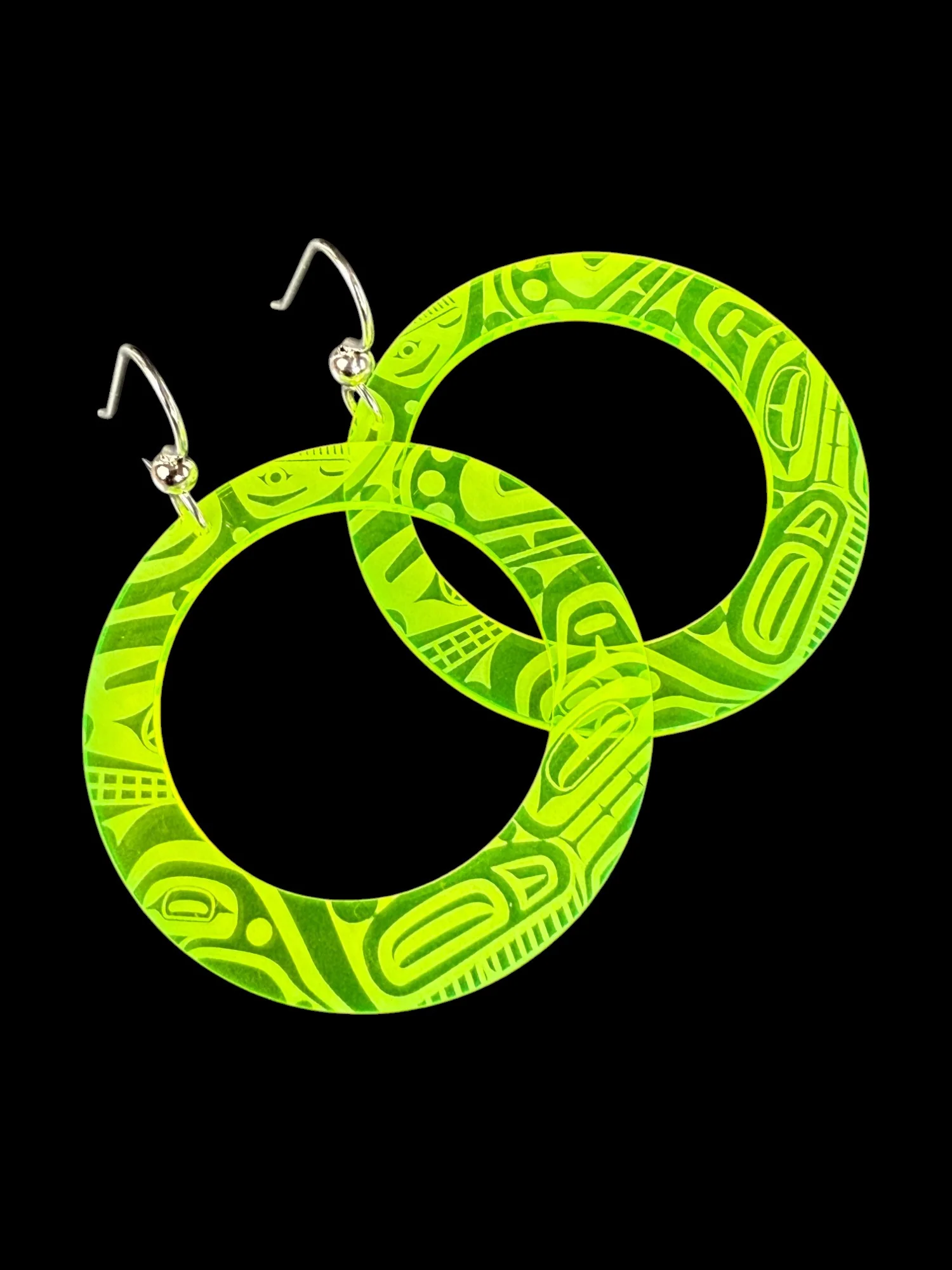 Beast Collective Earrings with Argentium® Silver Ear Wire (NEW COLORS!) - Image 3