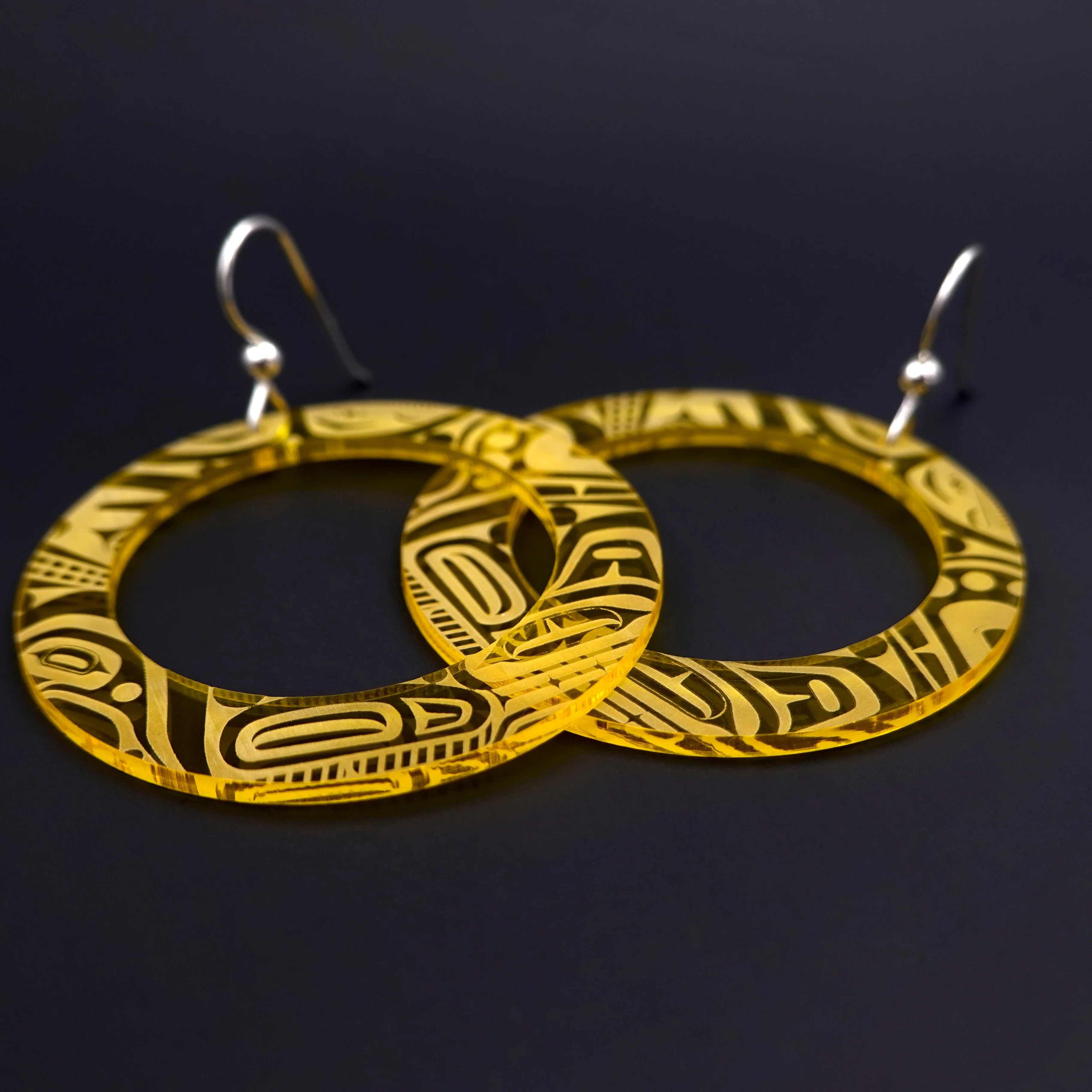 Beast Collective Earrings with Argentium® Silver Ear Wire (NEW COLORS!) - Image 4