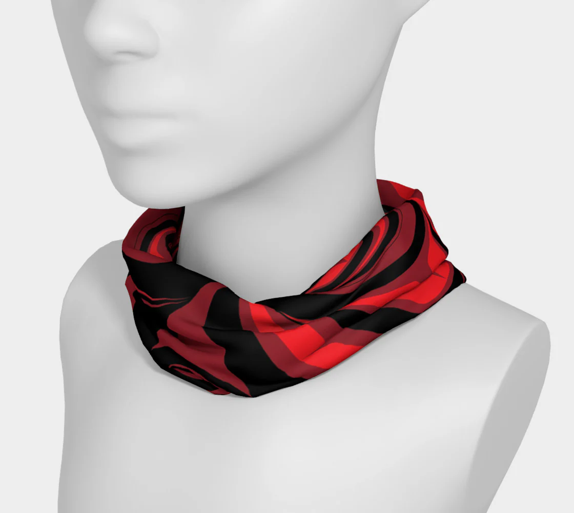 Red Transforming Raven Headband - Image 3