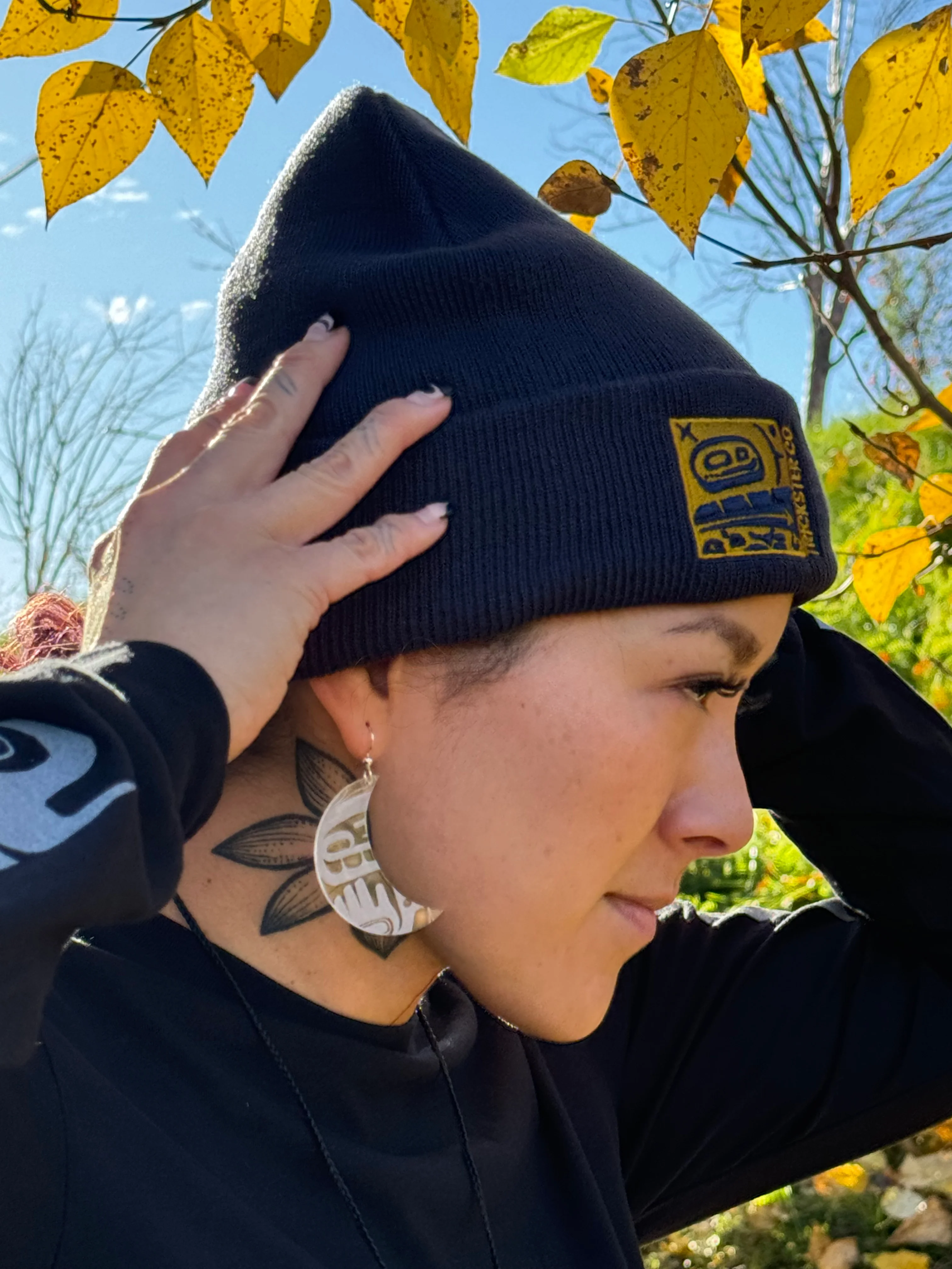 Luci Fleece Lined Cuff Beanie - Image 4