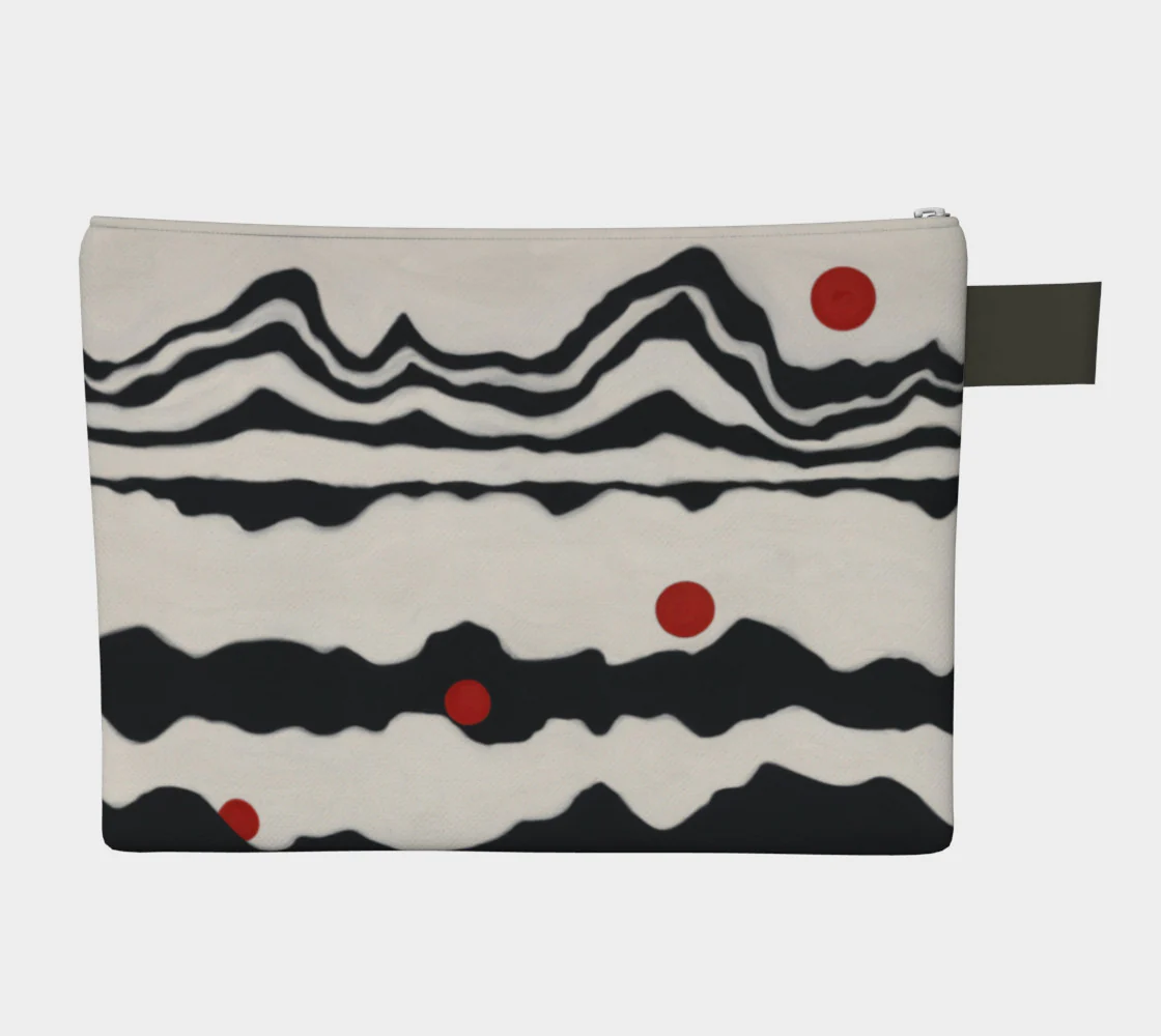 Midnight Summer Sunset Carry-all Flat Bag (12-inch) - Image 3