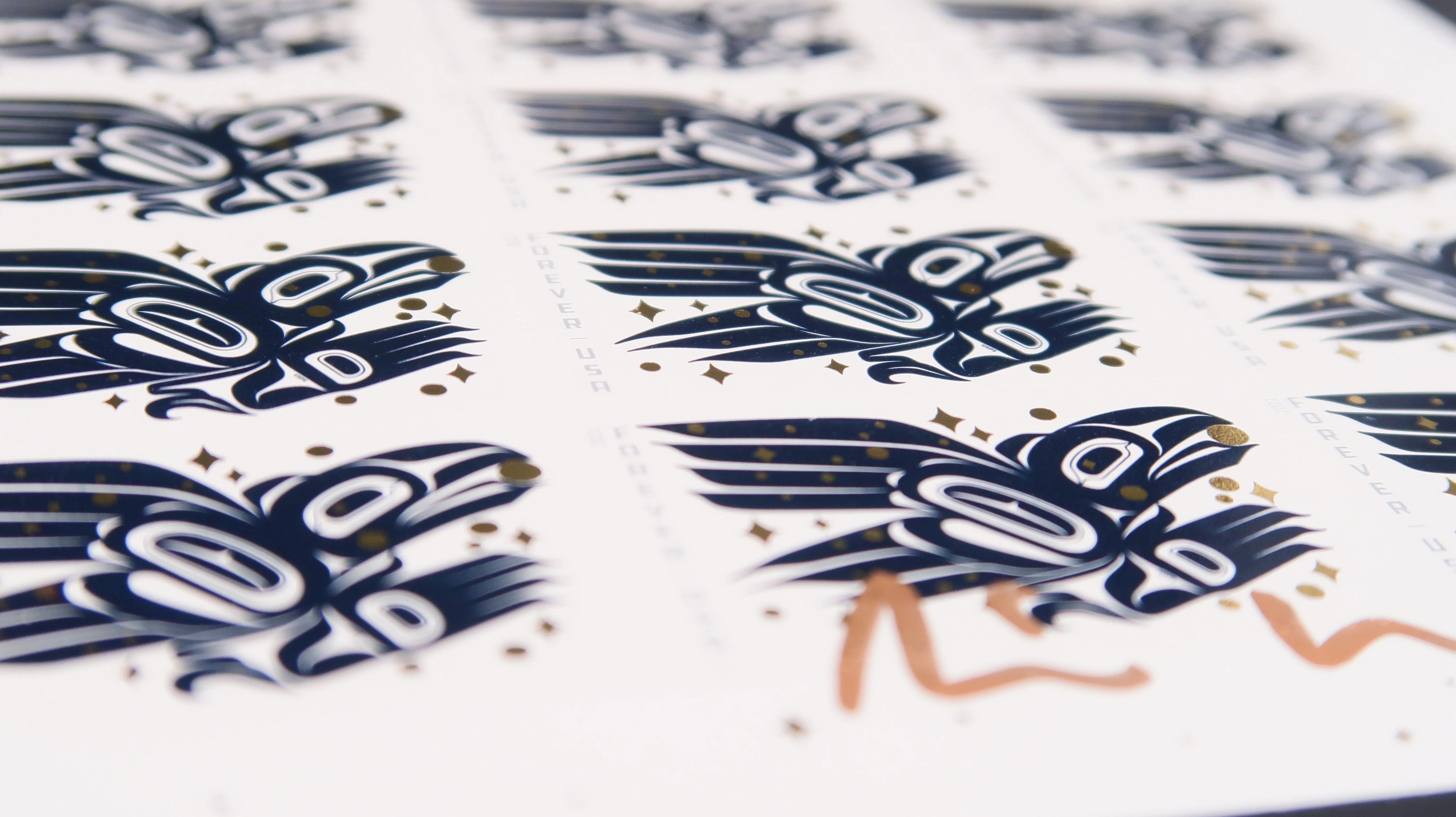 Raven Story Stamp Signature Sheets - Image 3